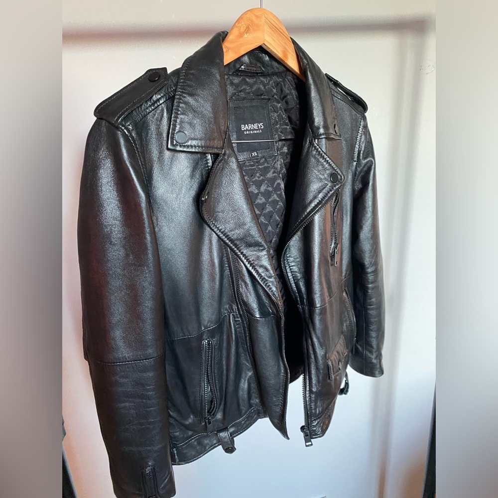 Leather jacket